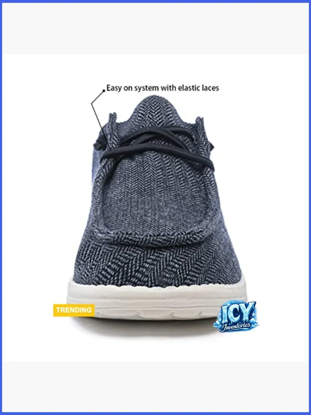 Lightweight Canvas Boat Shoes Slip On Lace-up Deck Shoes Loafers for Men